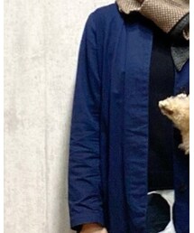 note et silence | Aラインのワンピース型春コートです🌸(その他アウター)