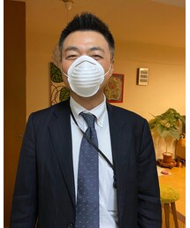 ありがとう✨旦那さん✨ | 実家でもらった粉塵マスク。これつけるの勇気要るよね(笑)(その他)