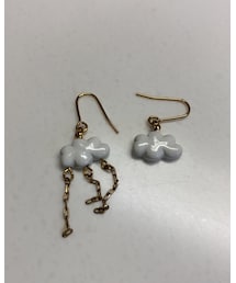 no brand | 雨のちくもり🌧☁️✨(ピアス（両耳用）)