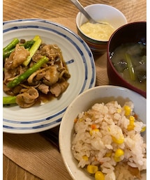 豚バラのアスパラの甘酢あん&タルタルでチキン南蛮風に | タマネギはタルタルソースになりましたとさ🧅(その他)