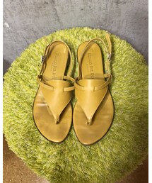 DUCCIO DEL DUCA | 10年以上履いてるので、、ちょっと年季が💦(サンダル)