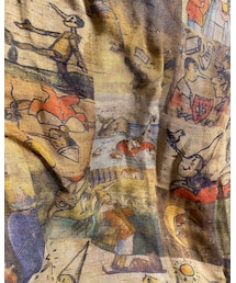 Faliero Sarti | ピノキオ柄だよー🤥✨(ストール/ショール)