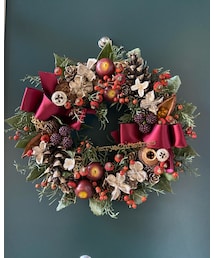 玄関用リースが来たよ〜🎄✨ | その他