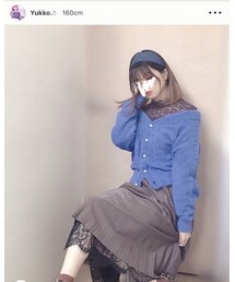 ゆったんの💙🤎コーデ💗 | その他ビューティーグッズ