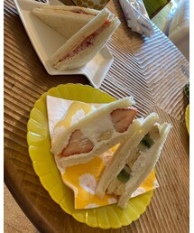 フルーツサンド作りました✨ | その他