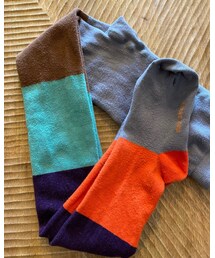 marimekko | つま先から、🧡💜💚🤎(タイツ/ストッキング)