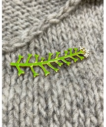 ぺんぺん草のブローチ✨ | ブローチ/コサージュ