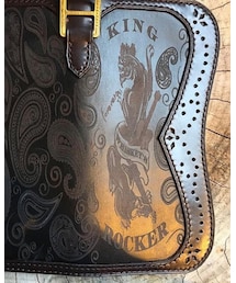 OLDMAN on velvet(WHISKEY'S)× Re:broth | 財布