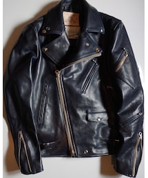 OLDMAN on  velvet × SEVESKIG | ライダースジャケット