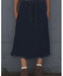 韓国子供服 | デニムスカート