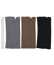 HYKE | リブリストウォーマー(手袋)