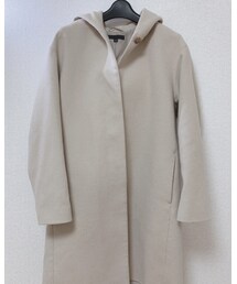UNIQLO | Ｍサイズ／ビッグシルエットフーデットコート(ノーカラーコート)