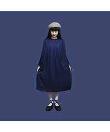 dearspica. | 藍色月光｜寶藍色古著洋裝(ワンピース)
