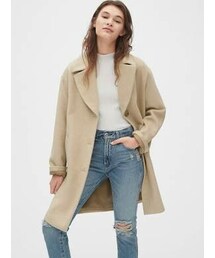 GAP | ウールブレンドコクーンコート(その他アウター)
