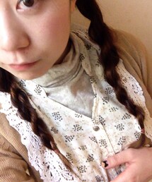 ツイストおさげ⑅

所々 ひっぱりだして
ボリューム出しました⚪︎(ヘアバンド)