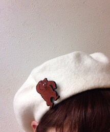 kaorinomori | カオリノモリのヘアバンドについてた
Amalkaのくまさんブローチ♡(ブローチ/コサージュ)