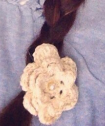 お友達の手作りヘアピン❁(その他ヘアアクセサリー)