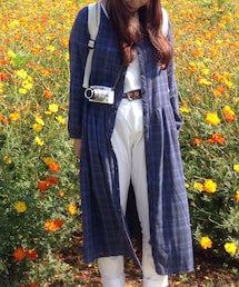 Chambre | chambre
チェックワンピース(ワンピース)