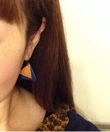 なし | レザー△ピアス(ピアス（両耳用）)