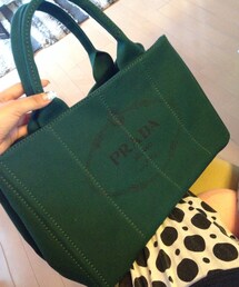 PRADA | 緑カナパトート(トートバッグ)