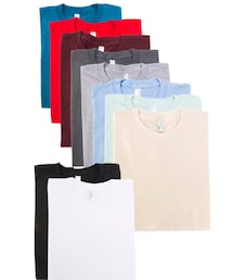 American Apparel | AMERICAN APPAREL ‘2001 Not-So-Perfect Fine Jersey Knit Cotton Short Sleeve T-Shirt (Assorted Colors) (10-PACK)’(Tシャツ/カットソー)