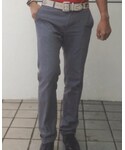 無印良品(ムジルシリョウヒン)の「パンツ(スラックス)」
