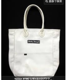 VANSON | BLACKTOP MOTORCYCLE 別注 VANSON レザートートバッグ(トートバッグ)