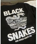 RUDE GALLERY | RUDE GALLERY BLACK REBEL ‘Black Snake Tee’(T恤)