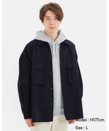 GU | GU ミリタリーシャツ(シャツ/ブラウス)