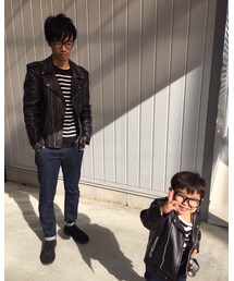 no brand | ライダースジャケット