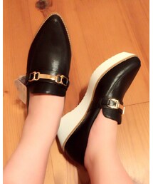 NUVO | ヒールが高すぎないから身長盛れすぎずに足綺麗に見える♡(∩´∀`∩)(その他シューズ)