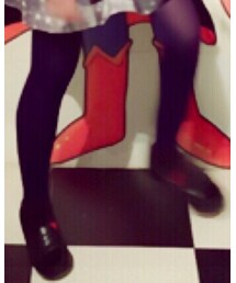 HARUTA | いつも学校に履いてる普通のローファーw 4.5cmヒールです🙃(その他シューズ)