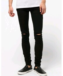 DANKE SCHON | Damage Skinny Pants(デニムパンツ)