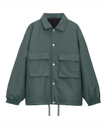 GU | パデットコーチジャケット L DARK GREEN(その他アウター)