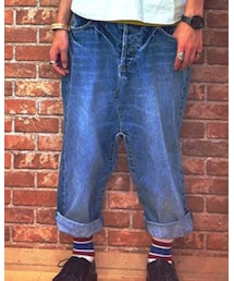 no brand | ビックシルエットデニム(デニムパンツ)