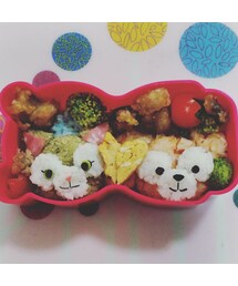 ダッフィーあんどジェラトーニ | キャラ弁(その他)