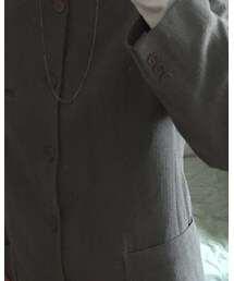 EMPORIO ARMANI | ノーカラージャケット