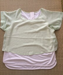 gu レイヤードT(Tシャツ/カットソー)