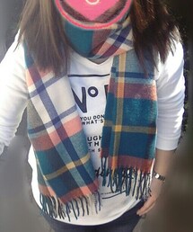 チェックストール♡ | ストール/ショール