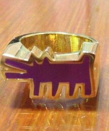 Keith Haringリング ドッグ(リング)