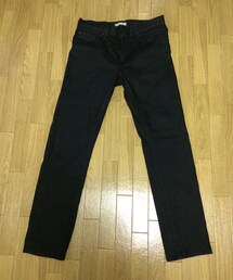 ブラックスキニーデニム(デニムパンツ)