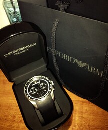 EMPORIO ARMANI | 運動膠錶(アナログ腕時計)