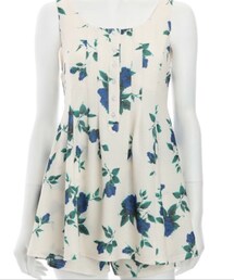 COCO DEAL | ちりめん薔薇柄セットワンピース(ワンピース)