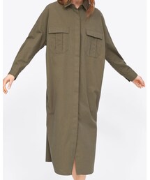 ZARA | S着用(シャツワンピース)