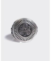 MINUS | KAMON SIGNET RING

(リング)