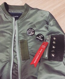 WHIZLIMITED | カスタムMA-1(ミリタリージャケット)