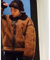 LOUIS VUITTON | ムートンコート