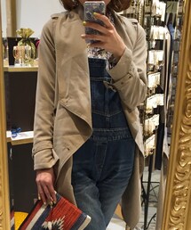 Anisha | 変形トレンチコート(トレンチコート)