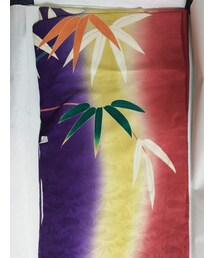 アンティーク訪問着　三色ボカシ　　(浴衣)