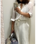 ZARA(ザラ)の「ワンピース/ドレス(シャツワンピース)」